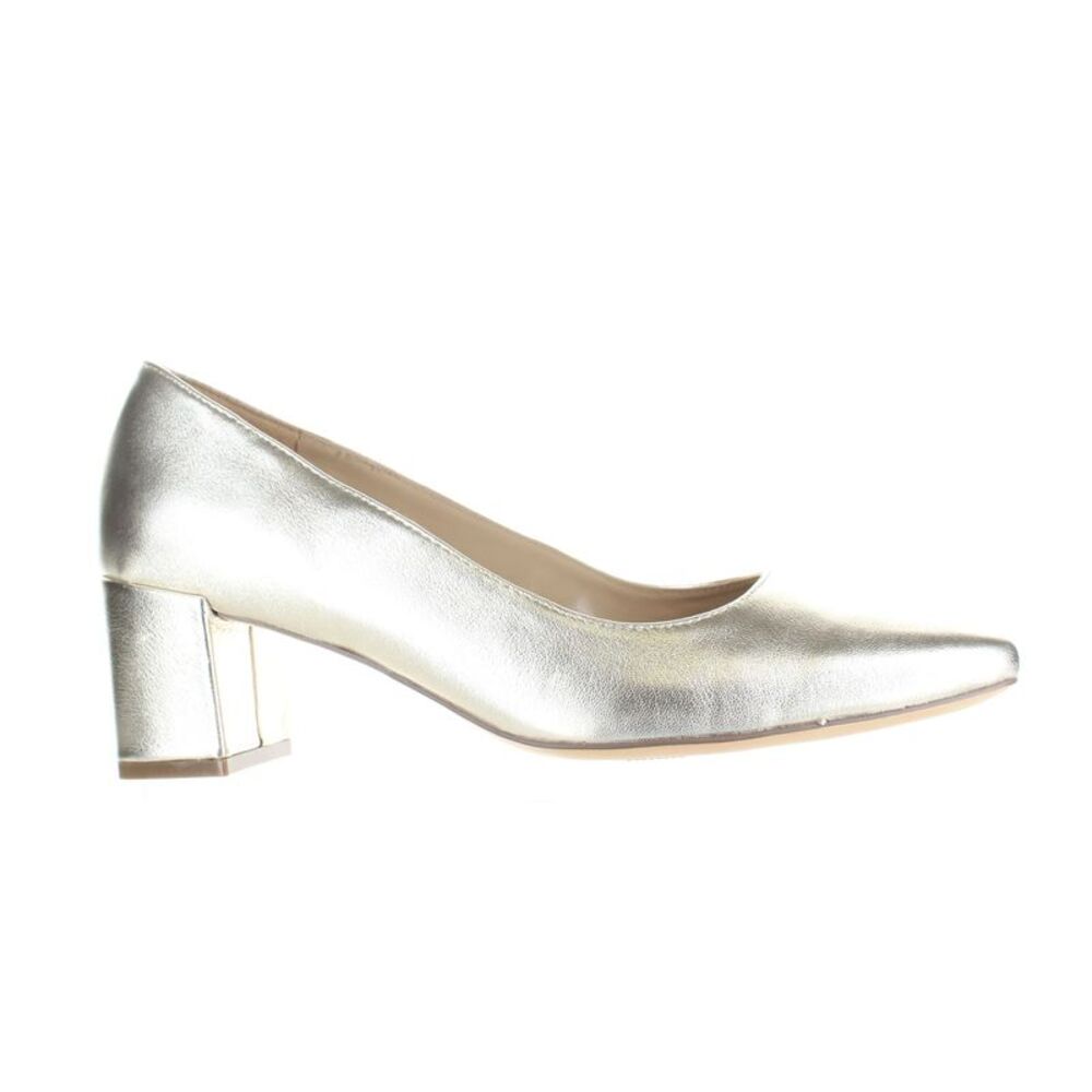 Naturalizer Womens Karina Gold Pumps Size 9.5 Wide (C,D, W)